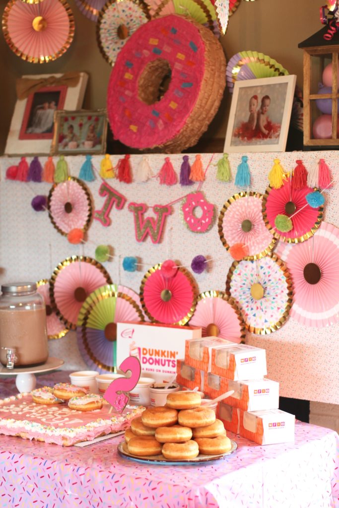 a donut birthday party