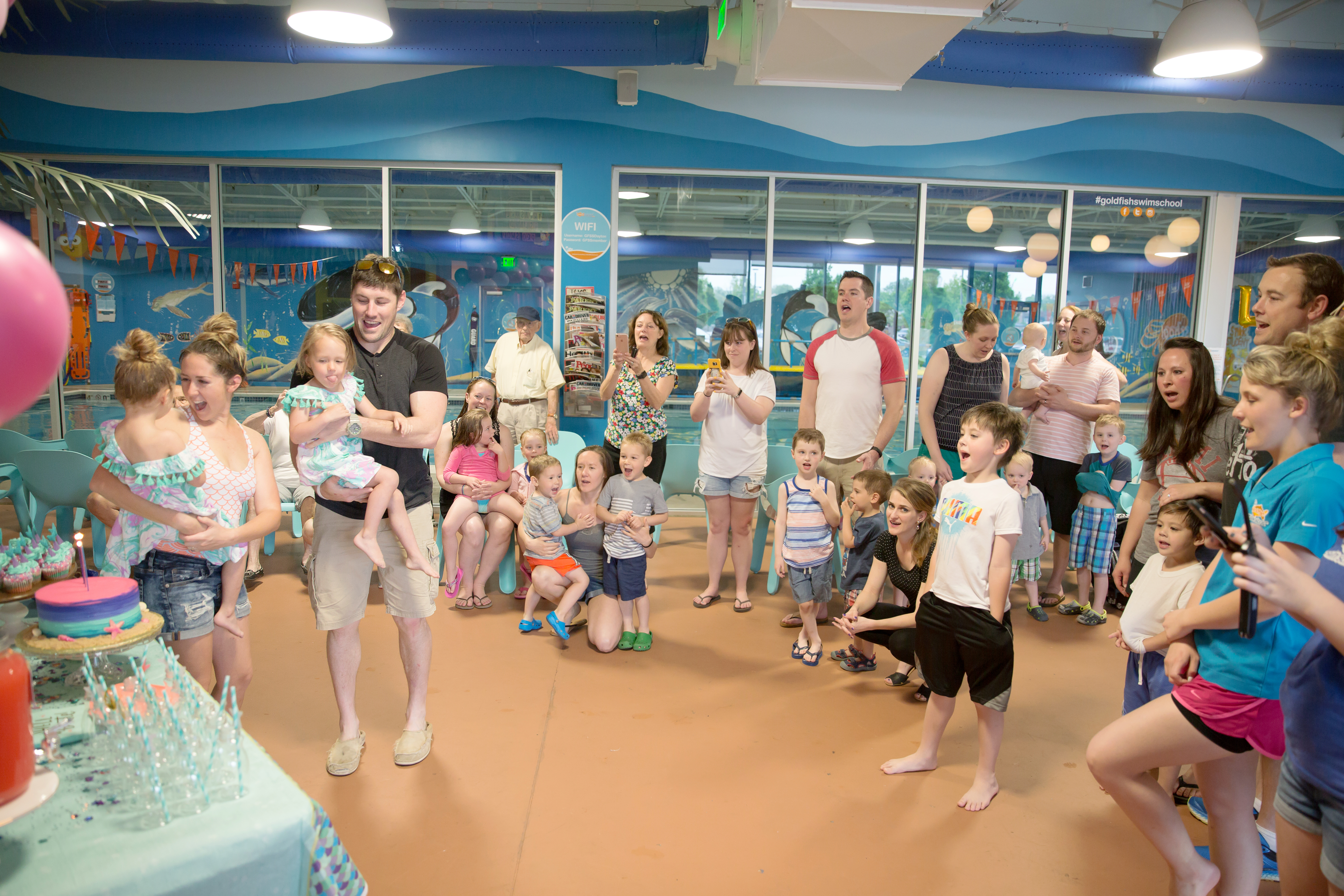 A Birthday Party At Goldfish Swim School - Fueling Mamahood