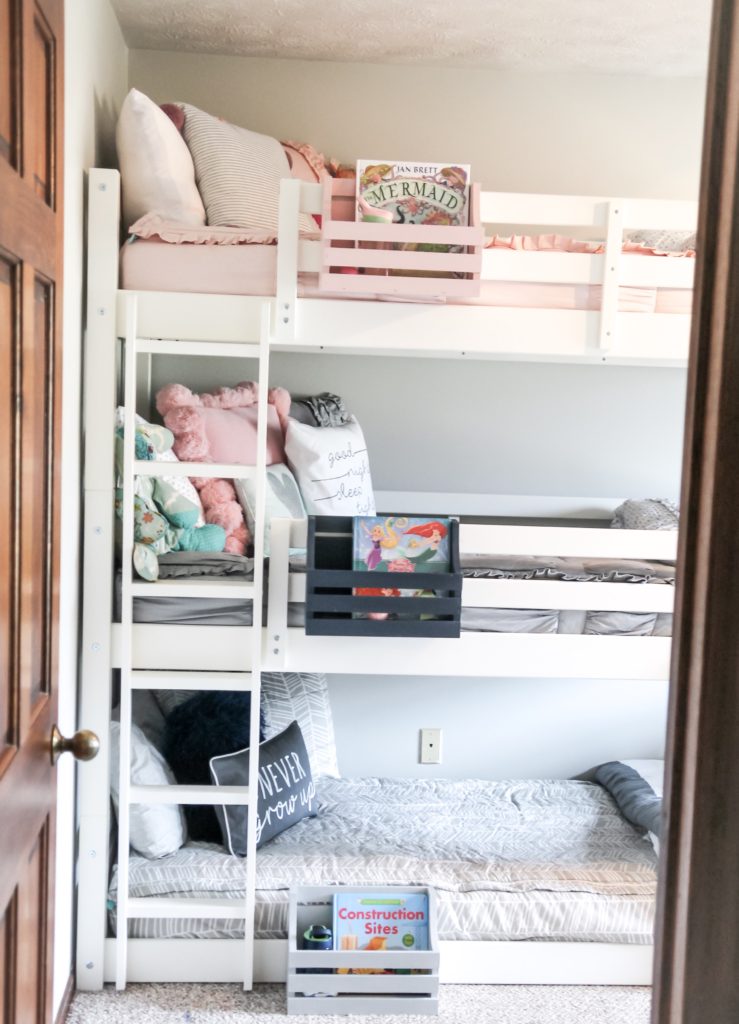 heavy duty triple bunk bed