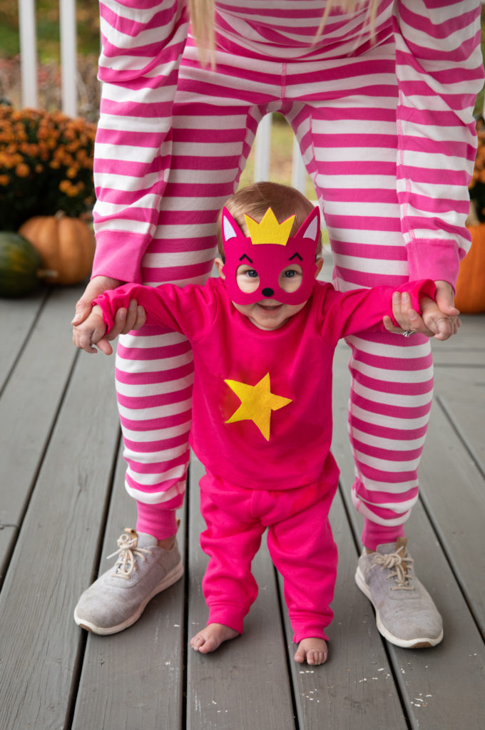 pink fong costume