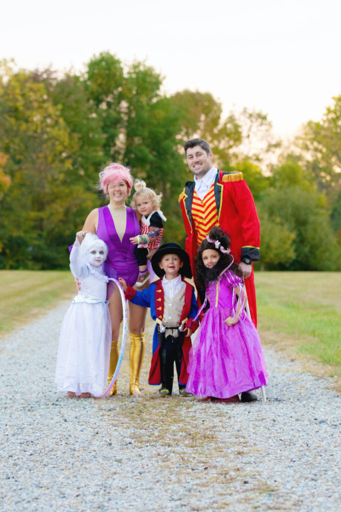 the greatest showman family costume